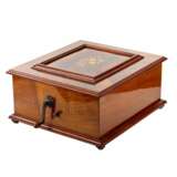 Polyphon. Disc music box walnut late 19th century. Wood metal Late 19th century - photo 5