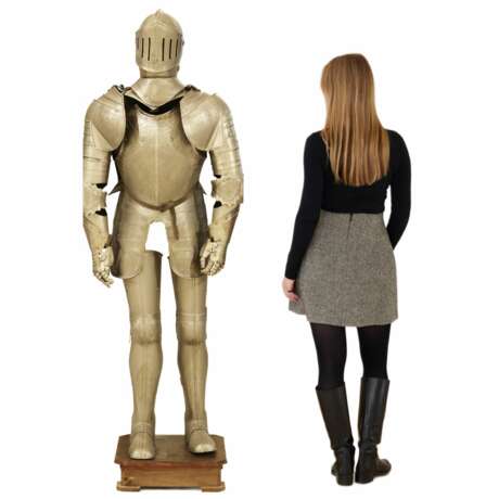  Decorative knight`s armor made of wrought iron. Germany. 19th-20th century. Metal At the turn of 19th -20th century - photo 4