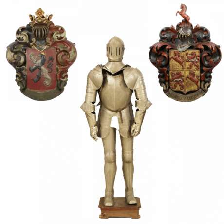  Decorative knight`s armor made of wrought iron. Germany. 19th-20th century. Metal At the turn of 19th -20th century - photo 7