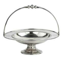 Russian silver candy bowl. Erik Kollin. St. Petersburg 1887 