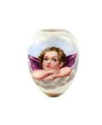Aperçu. Oeuf de P&acirc;ques en porcelaine. 
