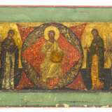 Icon of 5 saints Wood Baroque Mid-19th century - photo 1