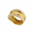 Bague en or avec diamants. - Achat en un clic