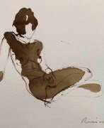 Product catalog. Serhiy Reznichenko, Watercolor Nude Sketch, 21st Century
