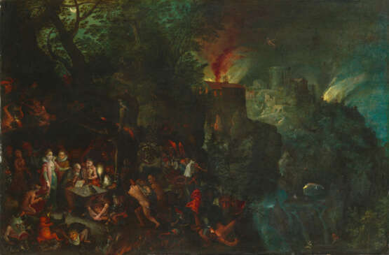 ÉCOLE FLAMANDE DU XVIIe SIÈCLE, SUIVEUR DE JAN BRUEGHEL L'ANCIEN - photo 1