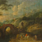 ÉCOLE FLAMANDE DU XVIIe SIÈCLE, ENTOURAGE DE JAN BRUEGHEL LE JEUNE - Foto 1