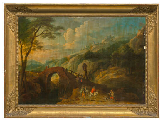 ÉCOLE FLAMANDE DU XVIIe SIÈCLE, ENTOURAGE DE JAN BRUEGHEL LE JEUNE - Foto 2