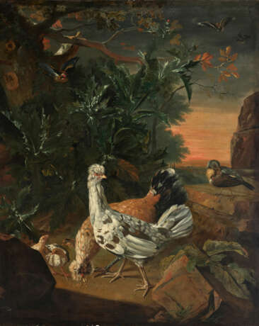 ÉCOLE HOLLANDAISE DU XVIIe SIÈCLE, ENTOURAGE DE MELCHIOR D'HONDECOETER - photo 1