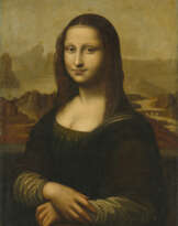 ÉCOLE ITALIENNE DU XIXe SIÈCLE, D'APRÈS LÉONARD DE VINCI