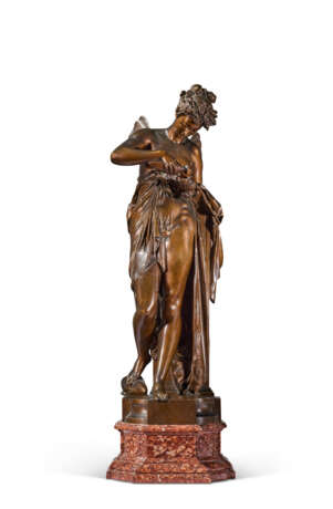 ALBERT-ERNEST CARRIER-BELLEUSE (ANIZY-LE-CHÂTEAU 1824-1887 SÈVRES) - Foto 1