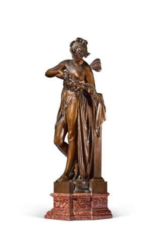 ALBERT-ERNEST CARRIER-BELLEUSE (ANIZY-LE-CHÂTEAU 1824-1887 SÈVRES) - Foto 2