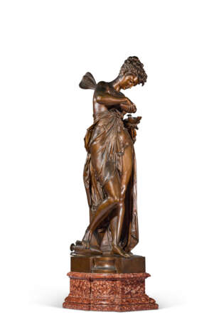 ALBERT-ERNEST CARRIER-BELLEUSE (ANIZY-LE-CHÂTEAU 1824-1887 SÈVRES) - Foto 3