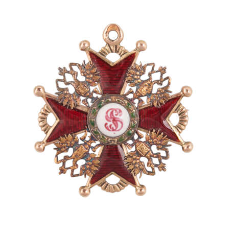 Орден св.Станислава 3-й степени. Фирма «Кейбель» - Foto 1