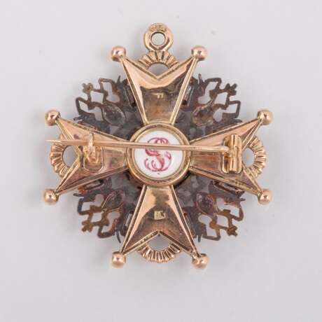 Орден св.Станислава 3-й степени. Фирма «Кейбель» - Foto 2