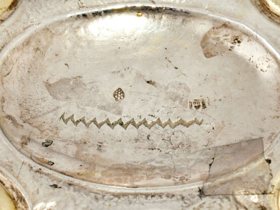 GRANDE COUPE À FRIANDISES ALLEMANDE EN VERMEIL - photo 4