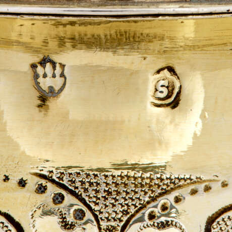 TANKARD ALLEMAND EN VERMEIL - photo 3