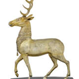 COUPE ALLEMANDE EN VERMEIL ET ARGENT EN FORME DE CERF - photo 1
