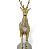 COUPE ALLEMANDE EN VERMEIL ET ARGENT EN FORME DE CERF - photo 2