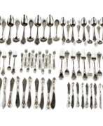 Silver 84. Silver table set by G. Klingert. 