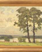 Produktkatalog. Paysage avec arbres 