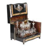 Liqueur Bar (Cave &agrave; liqueur) Marquetry Napoleon III Late 19th century - photo 2