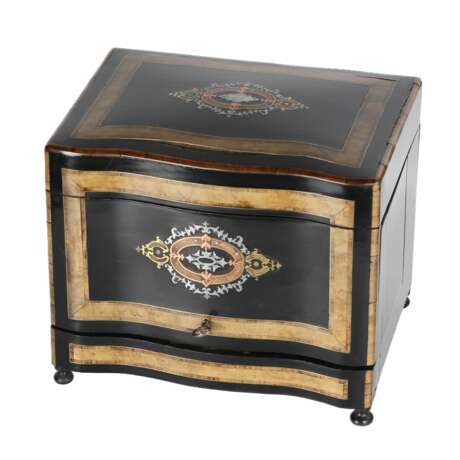 Liqueur Bar (Cave &agrave; liqueur) Marquetry Napoleon III Late 19th century - photo 4