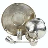Russian gift silver punch set. A. Ivanov factory. Moscow 1895 Silver 84 Gilding Neo-Russian Late 19th century - photo 5