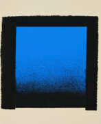 Rupprecht Geiger. Rupprecht Geiger. blau-schwarz