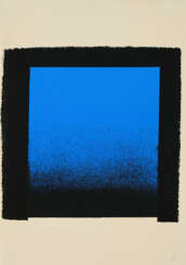 Rupprecht Geiger. blau-schwarz