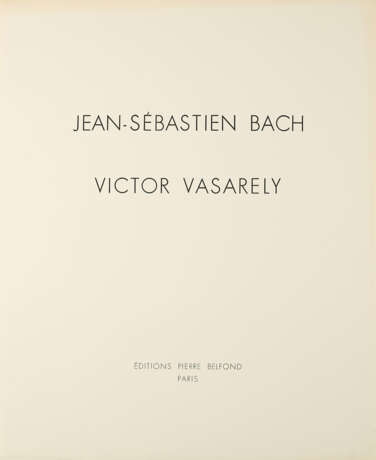 Victor Vasarely. EM-CE (From: Jean-Sébastien Bach) - фото 4
