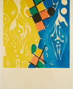Эрнст Вильгельм Най. Ernst Wilhelm Nay. Farblitho 1966-1