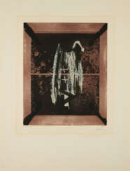 Antoni Tàpies. From: La pierre trouant le sens mais, plus tard, le ciel au fond de l'entaille