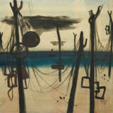 Otto Eglau. Landschaft mit Masten - photo 1