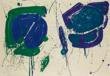 Sam Francis. Blue-Green