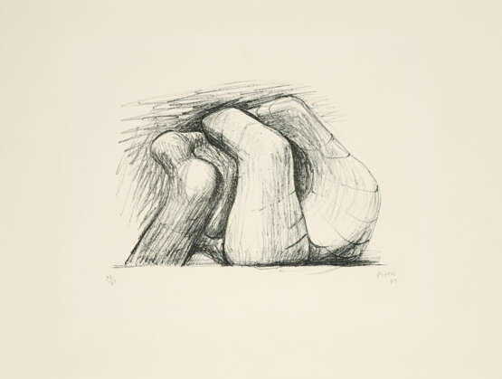 Henry Moore. Two Forms - photo 1
