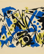Ernst Wilhelm Nay. Ernst Wilhelm Nay. Komposition Blau-Gelb