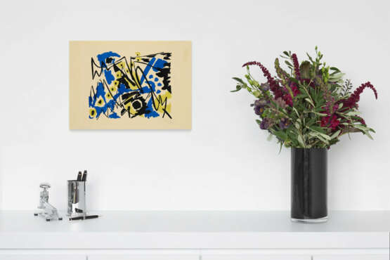 Ernst Wilhelm Nay. Komposition Blau-Gelb - photo 3