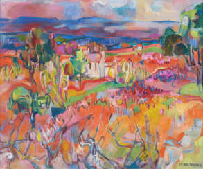 Claude Schurr. Terres Rouges dans le Var