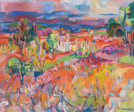 Claude Schurr. Terres Rouges dans le Var - photo 1