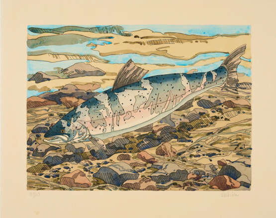 Neil Welliver. Salmon - фото 1
