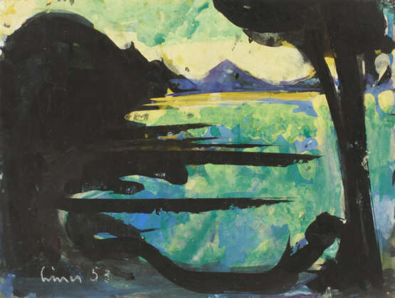 Carl Walter Liner. Flusslandschaft - photo 3