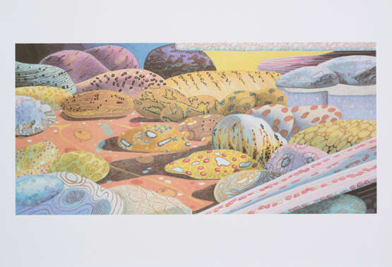 Corinne Wasmuht. Ohne Titel (Zellen/Sand) (Aus: ars viva 96/97) - Foto 1