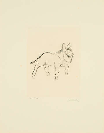 Renée Sintenis. Mixed Lot of 7 Etchings - photo 2