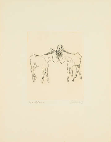 Renée Sintenis. Mixed Lot of 7 Etchings - photo 6