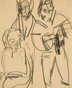 Ernst Ludwig Kirchner. Ernst Ludwig Kirchner. Zieharmonikaspieler beim Bauerntanz