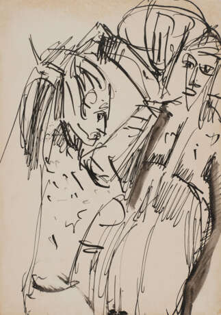 Ernst Ludwig Kirchner. Bauerntanz unter der Lampe - photo 1