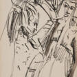Ernst Ludwig Kirchner. Bauerntanz unter der Lampe - Now at the auction