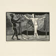 Gerhard Marcks. Fischer am Netz - Auction prices