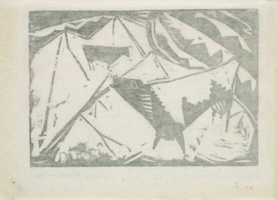 Ewald Mataré. Kühe in den Dünen - Foto 2