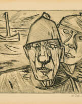 Willy Robert Huth. Zwei Fischer auf Amrum